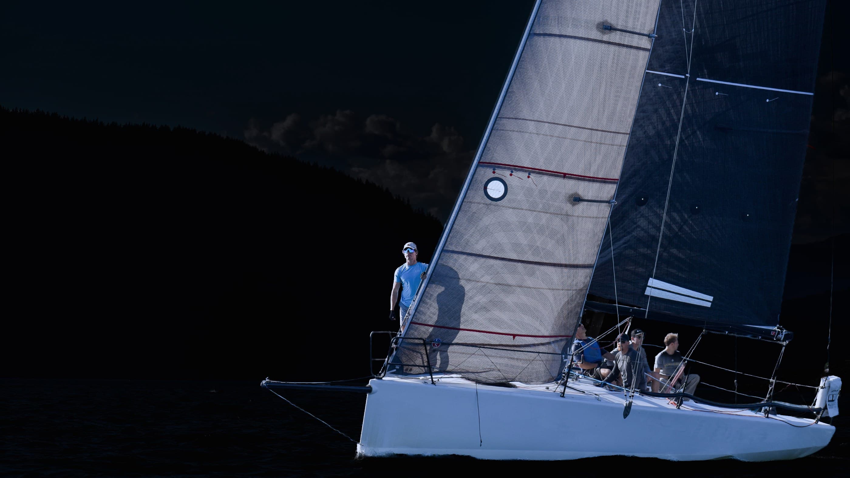 Brendan Jones racing offshore
